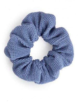 Accesorii De Par Arket Crinkle Scrunchie Dama Albastri | Romania-TBIL75690