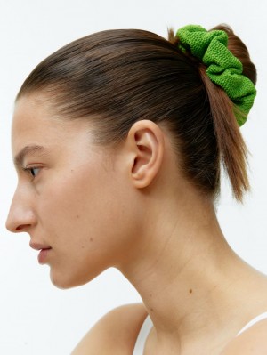 Accesorii De Par Arket Crinkle Scrunchie Dama Verzi Deschis | Romania-PSFQ54103