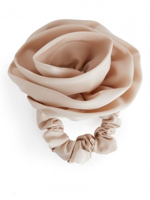 Accesorii De Par Arket Rose Scrunchie Dama Bej | Romania-RZUK12630