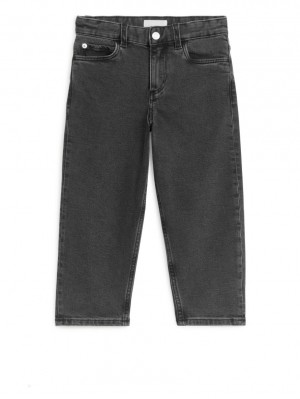 Blugi Arket Stretch Fete Negrii | Romania-NXBY10874