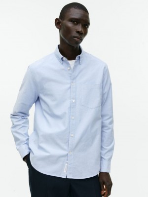Camasa Arket Oxford Barbati Albastri Deschis | Romania-ORCB97240