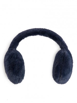 Casti Cu Urechi Arket Faux Fur Fete Albastri Inchis | Romania-SQWB30598