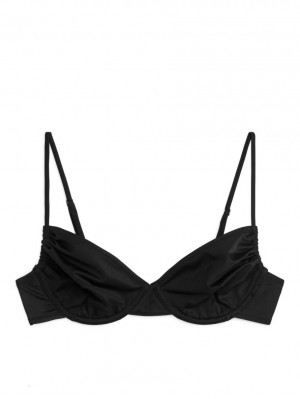 Costume De Baie Arket Wired Bikini Top Dama Negrii | Romania-OUIE15327