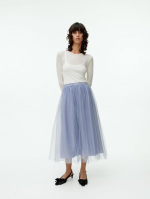 Fusta Arket Tulle Dama Albastri | Romania-NGXD68479