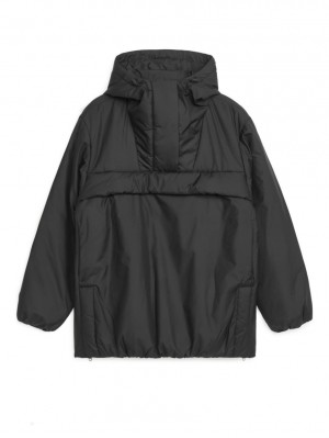 Geaca Arket Căptușită Outdoor Anorak Dama Negrii | Romania-QFXD64578