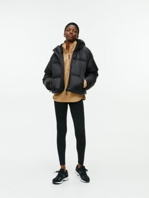 Geaca Arket Down Puffer Dama Negrii | Romania-YUQD56371