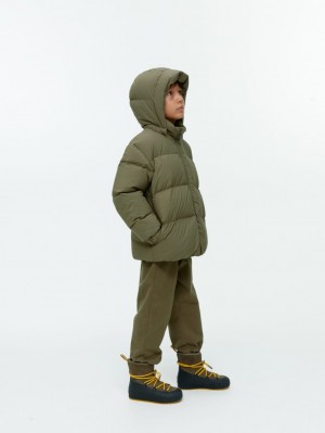 Geaca Arket Down Puffer Fete Kaki Verzi | Romania-TXQZ53749