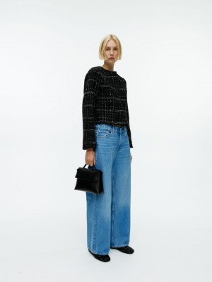 Geaca Arket Tweed Dama Negrii | Romania-JVXI71490