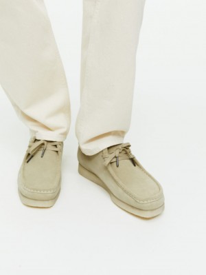Ghete Chukka Arket Clarks Wallabee Barbati Bej | Romania-UINM32584