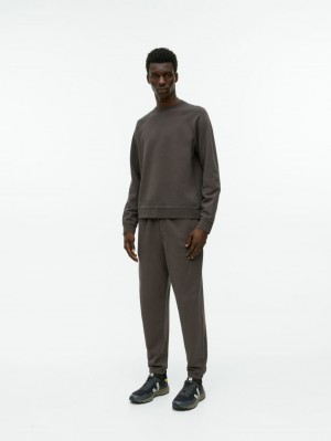 Hanorac Arket Active Garment-Dyed Barbati Maro Inchis | Romania-XEKR64271
