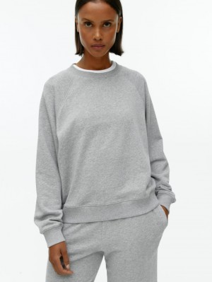Hanorac Arket Soft French Terry Dama Gri | Romania-VRIL23490