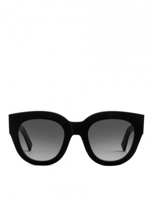 Ochelari de Soare Arket Monokel Eyewear Cleo Dama Negrii Gri | Romania-NABR30591