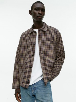 Overshirt Arket Casual Barbati Albastri Maro | Romania-FNPE31765