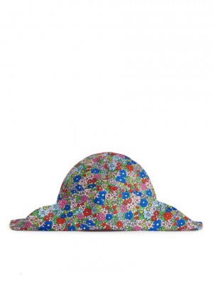 Palarie Arket Poplin Sunhat Fete Colorati | Romania-GOVE02174