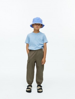 Pantaloni Arket Cargo Baieti Verzi | Romania-TYMV50279