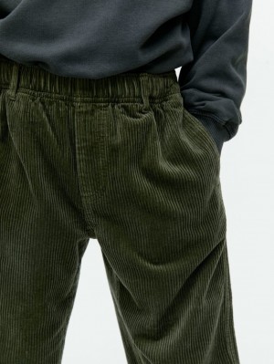 Pantaloni Arket Corduroy Baieti Verzi Inchis | Romania-UQVS98317
