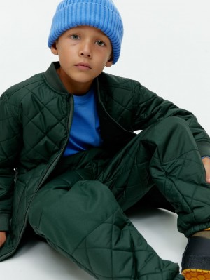 Pantaloni Arket Căptușită Outdoor Baieti Verzi Inchis | Romania-SEGQ47865