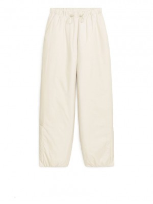Pantaloni Arket Căptușită Outdoor Dama Bej | Romania-LCVD24637