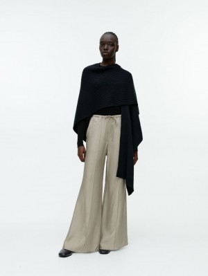 Pantaloni Arket Relaxed Twill Dama Gri | Romania-EIYA61043