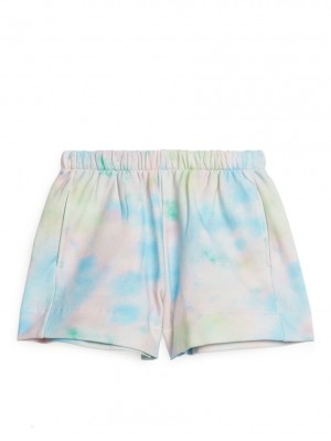 Pantaloni Scurti Arket French Terry Fete Albastri | Romania-DCSV60792