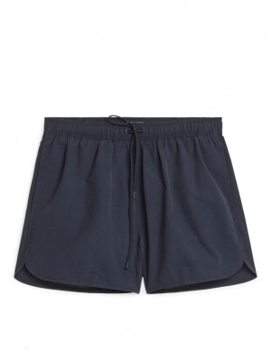 Pantaloni Scurti Arket Swim Barbati Albastri Inchis | Romania-KSYN09587