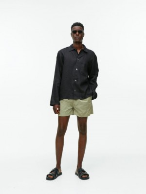 Pantaloni Scurti Arket Swim Barbati Verzi | Romania-YGAM04362