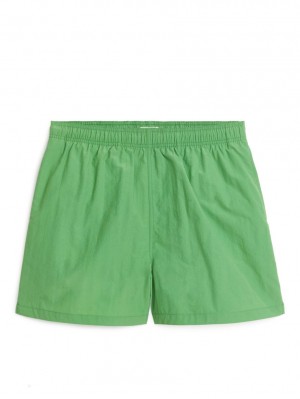 Pantaloni Scurti Arket Swim Barbati Verzi Deschis | Romania-OWNZ50942