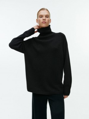 Pulover Arket Roll-Neck Cashmere Dama Negrii | Romania-MRHO08432