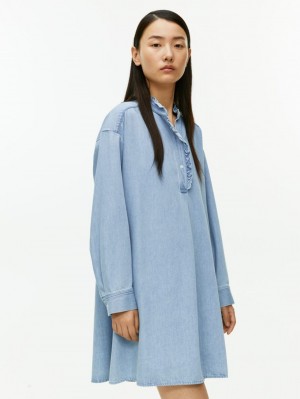 Rochie Arket Denim Mini Dama Albastri Deschis | Romania-AJUE21874