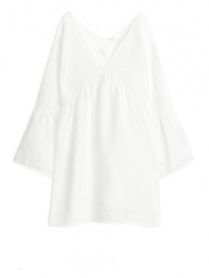 Rochie Arket Linen Dama Albi | Romania-APUV65047