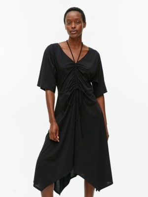 Rochie Arket Midi Jersey Dama Negrii | Romania-ATXW68750