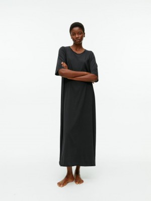 Rochie Arket Relaxed Bumbac Dama Negrii | Romania-VRJW43167
