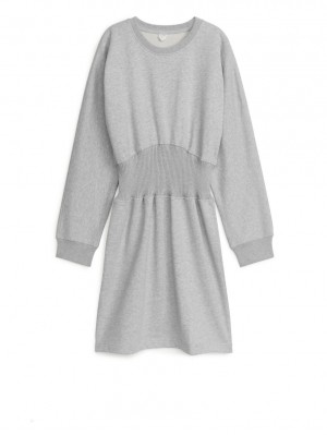 Rochie Arket Sweatshirt Dama Gri | Romania-VANO13269
