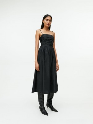 Rochie Arket Taffeta Tube Dama Negrii | Romania-KBST63485