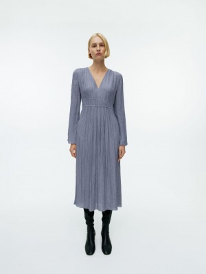 Rochie Arket V-Neck Dama Violet | Romania-MRAX32617