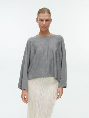 Topuri Arket Loose-Fit Dama Gri | Romania-XGSM56317