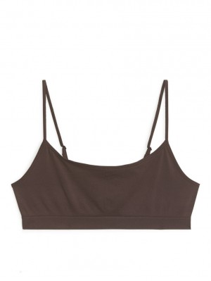 Topuri Arket Soft Seamless Dama Maro | Romania-QNDS79234