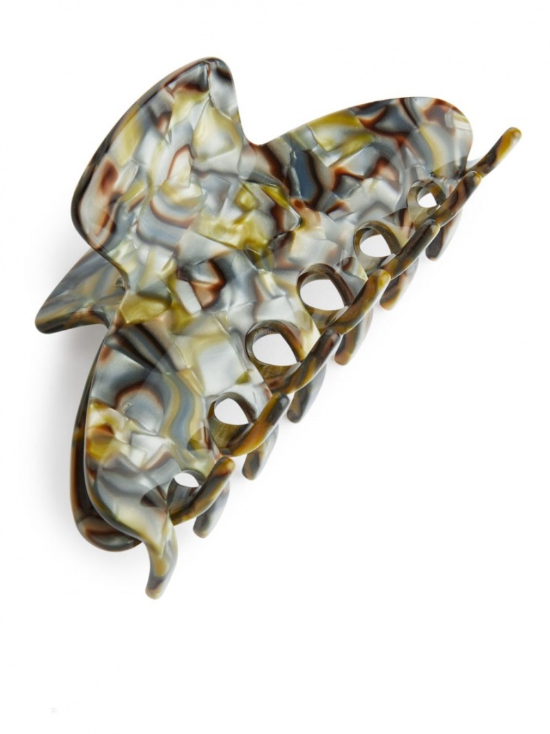 Accesorii De Par Arket Big Hair Claw Dama Galbeni Argintii | Romania-FIDJ64082