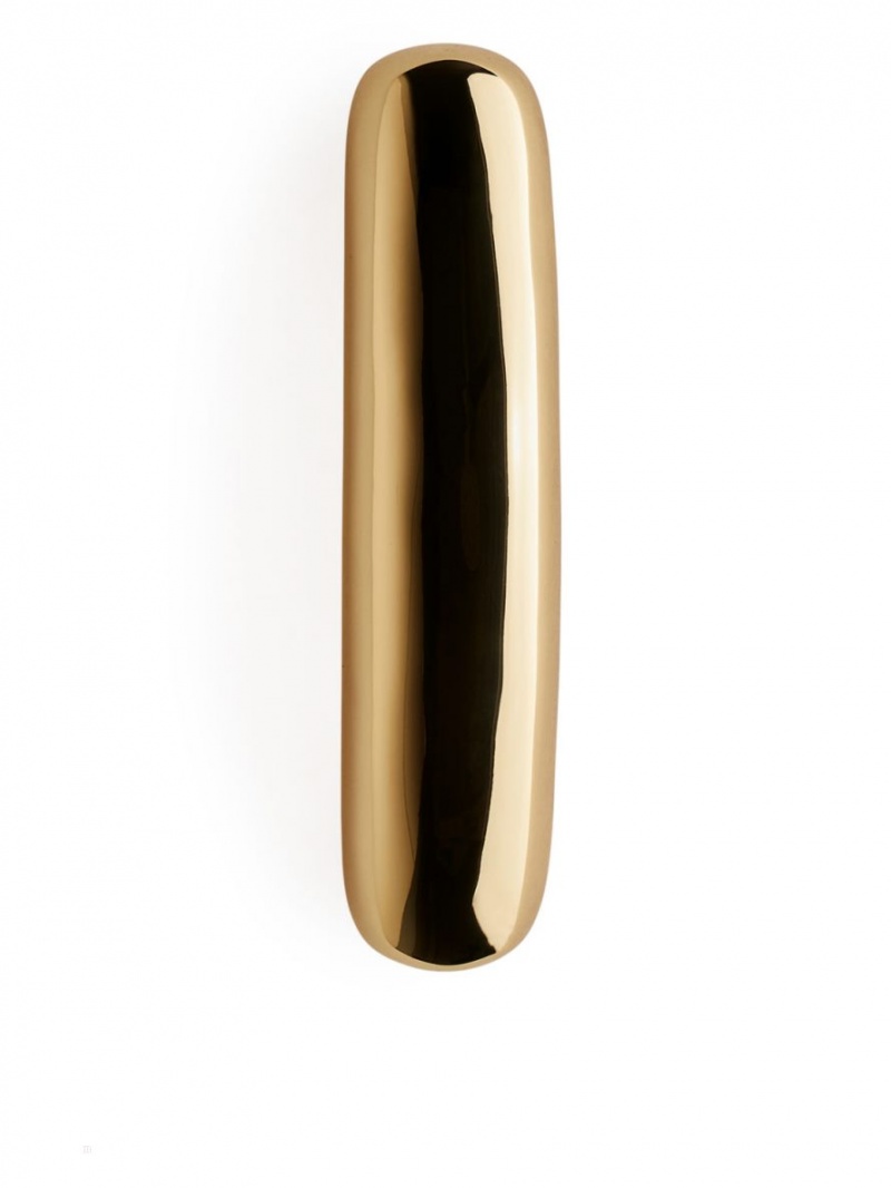 Accesorii De Par Arket Gold-Plated Hair Clip Dama Aurii | Romania-IFWN15723