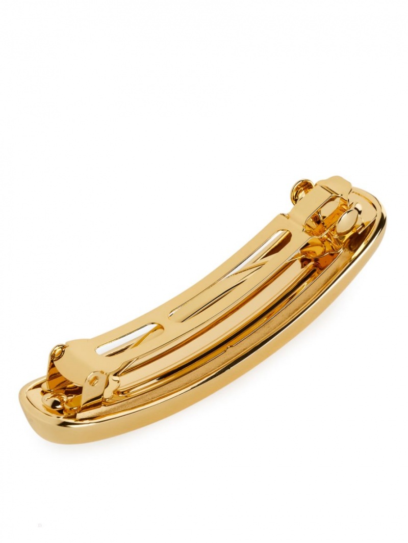 Accesorii De Par Arket Gold-Plated Hair Clip Dama Aurii | Romania-IFWN15723