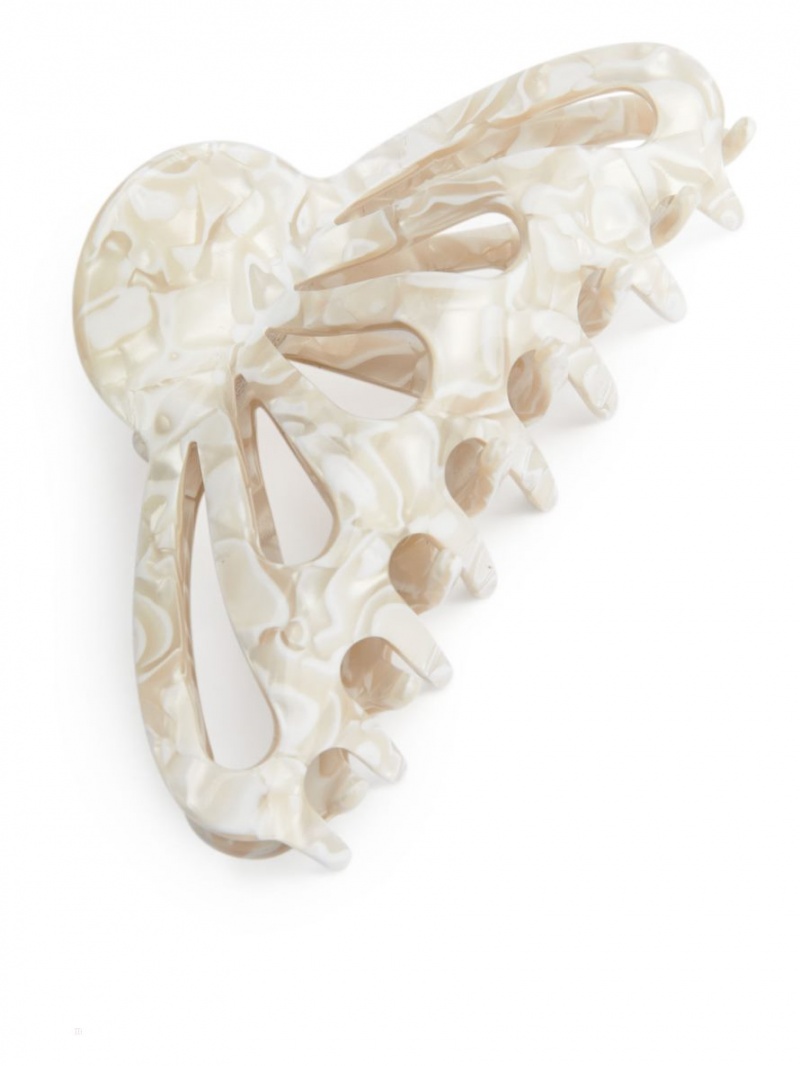 Accesorii De Par Arket Hair Claw Dama Bej | Romania-EPSM41530