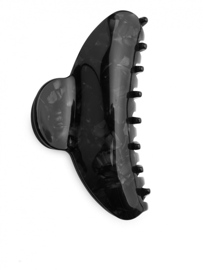 Accesorii De Par Arket Hair Claw Dama Negrii | Romania-HFXG23081