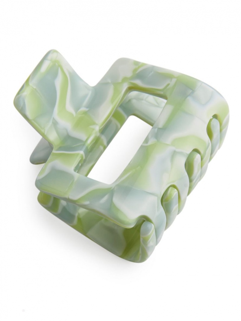 Accesorii De Par Arket Hair Claw Dama Verzi Deschis | Romania-PNVA98517
