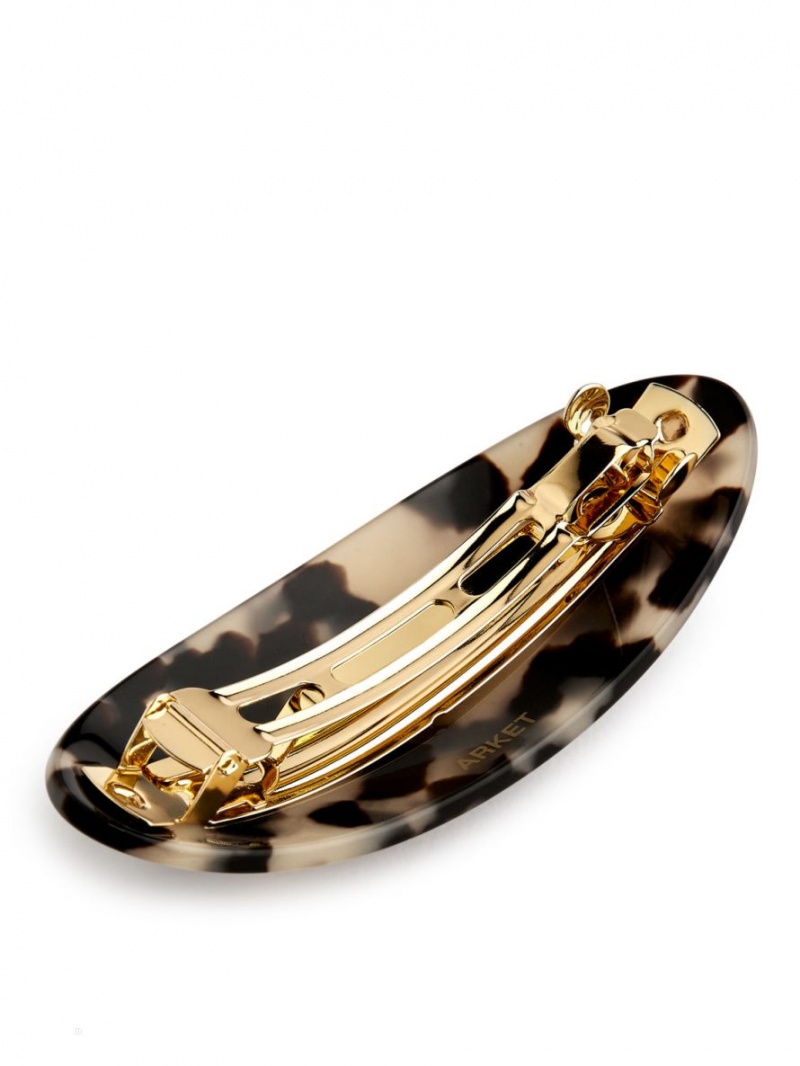 Accesorii De Par Arket Oval Hair Barrette Dama Maro | Romania-UHAW10358