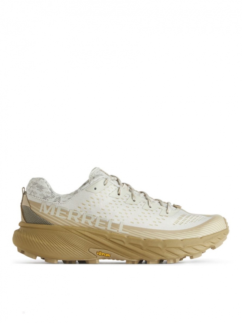Adidasi Arket Merrell Agility Peak 5 Barbati Albi Bej | Romania-WCIP24379