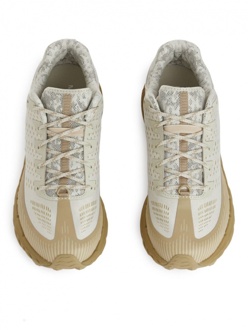 Adidasi Arket Merrell Agility Peak 5 Barbati Albi Bej | Romania-WCIP24379