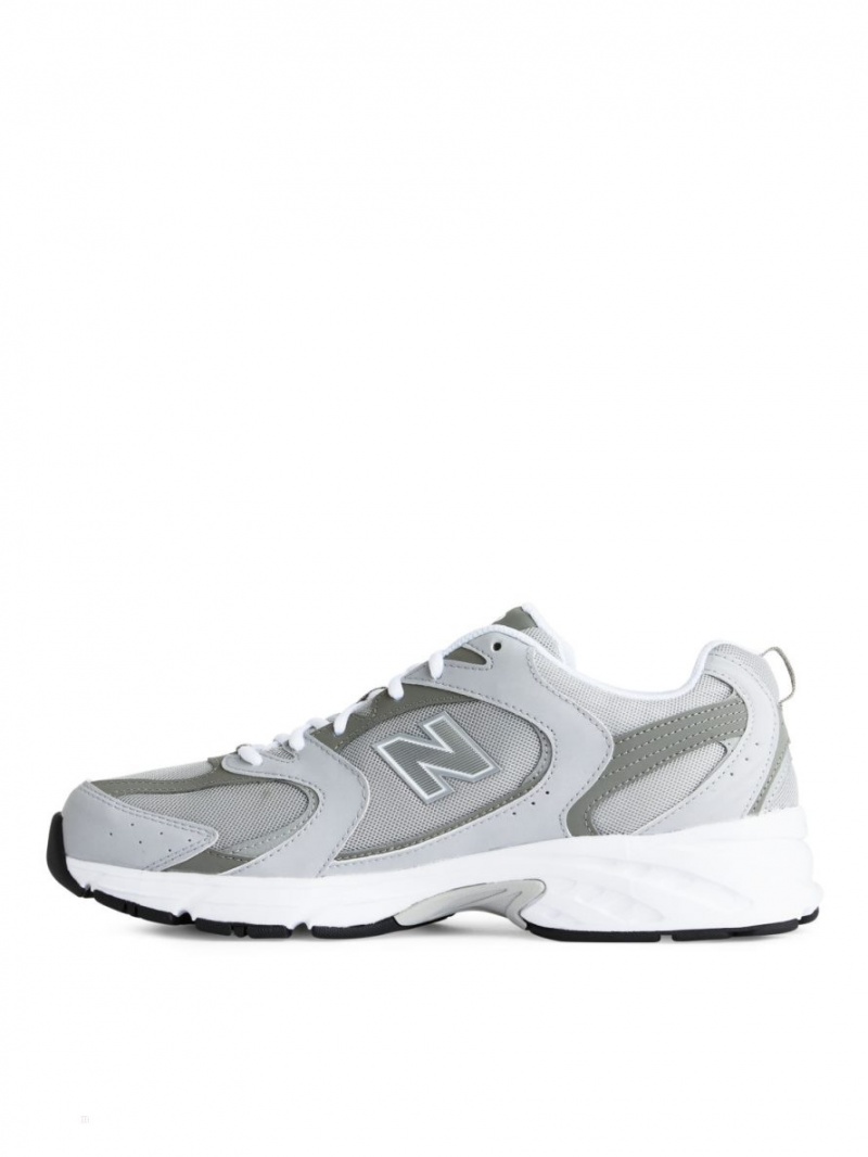 Adidasi Arket New Balance 530 Barbati Gri Albi | Romania-SADR47806