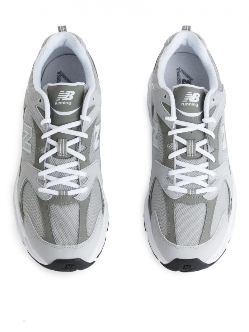 Adidasi Arket New Balance 530 Barbati Gri Albi | Romania-SADR47806