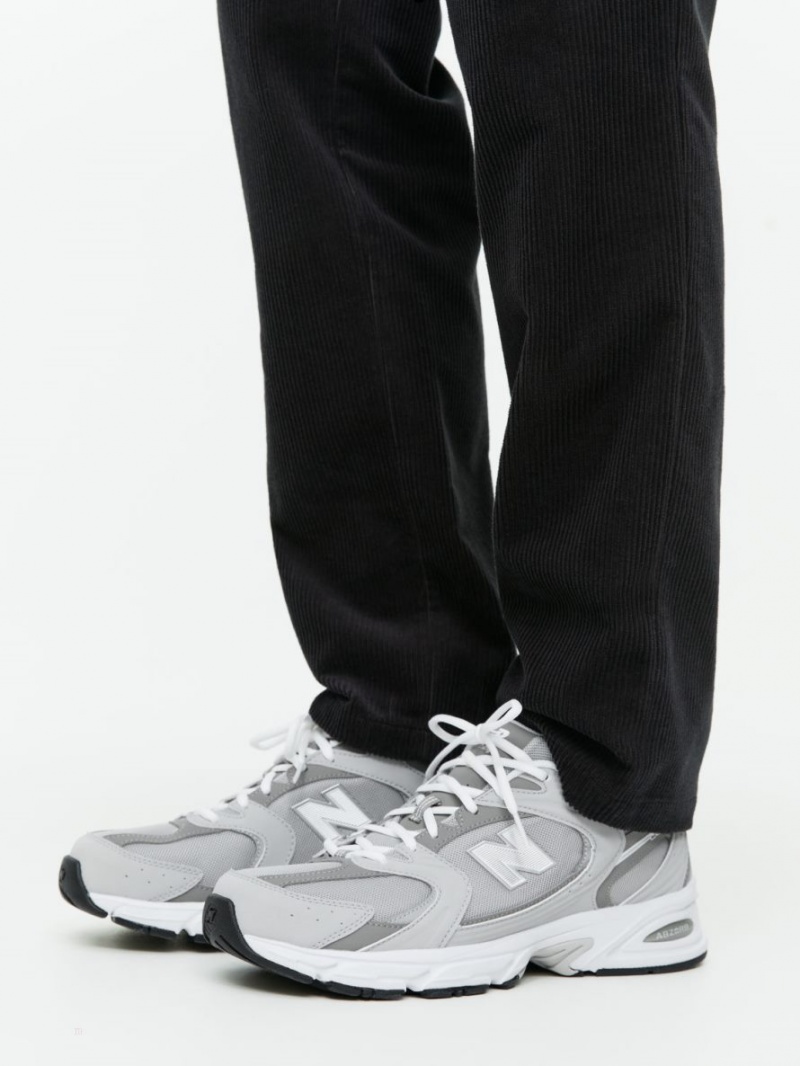 Adidasi Arket New Balance 530 Barbati Gri Albi | Romania-SADR47806