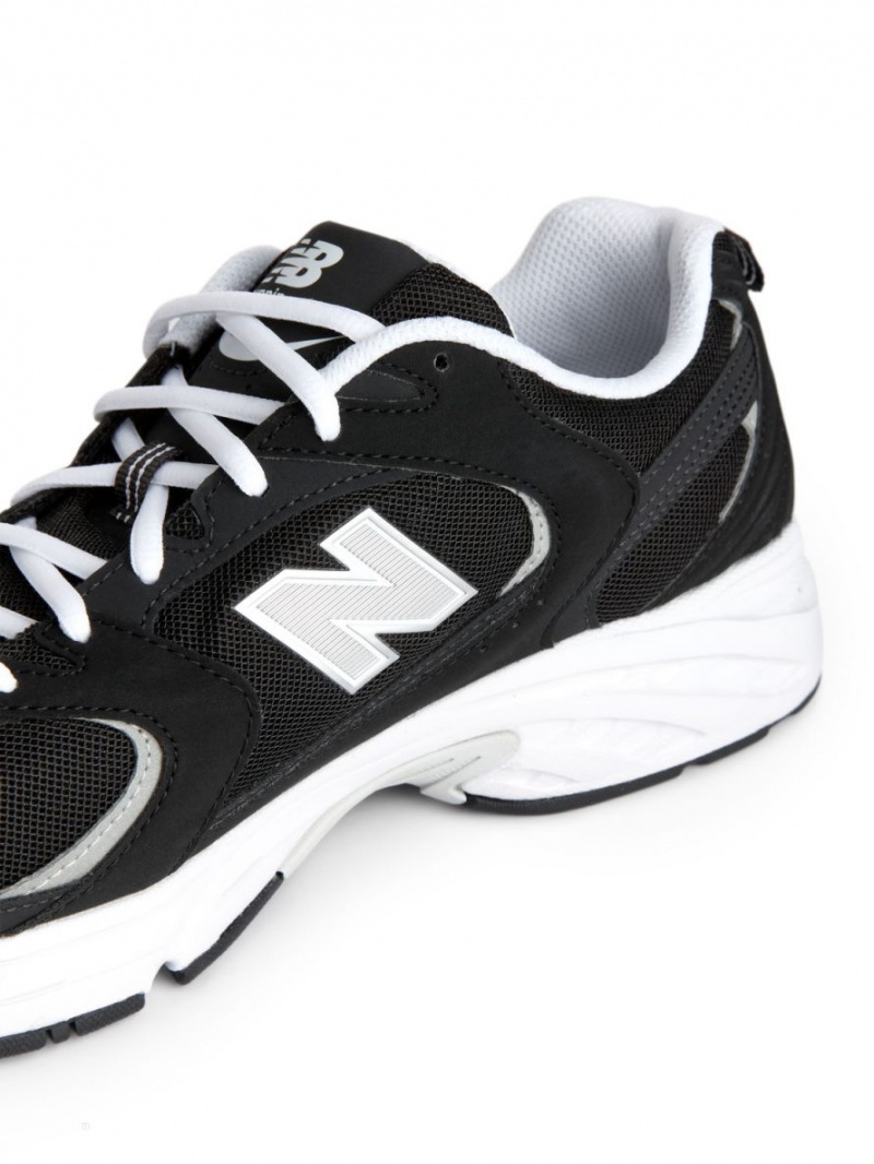 Adidasi Arket New Balance 530 Barbati Negrii Albi | Romania-BAYV64321